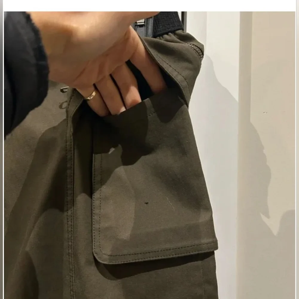 SALE BURBERRY Pencil Military Skirt Pockets size 2 - Picture 7 of 7